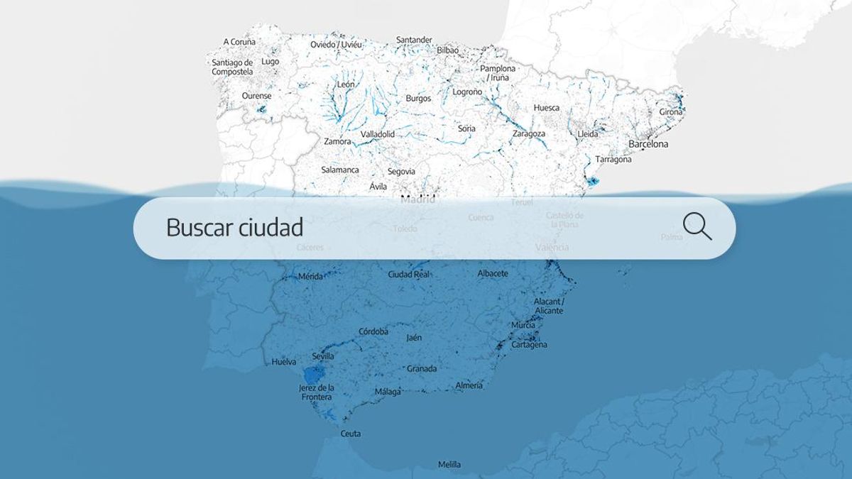 ¿Está tu casa en una zona inundable? Descúbrelo en este mapa, calle a calle