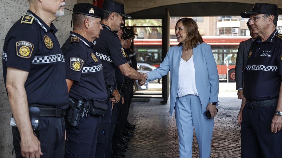 Guerra total por el poder en la Policía Local de Valencia a las puertas de la jubilación del comisario jefe