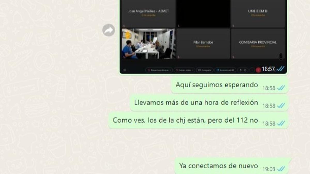 El apagón informativo del Cecopi en la tarde de la DANA: «Seguimos esperando, llevamos más de una hora de reflexión»