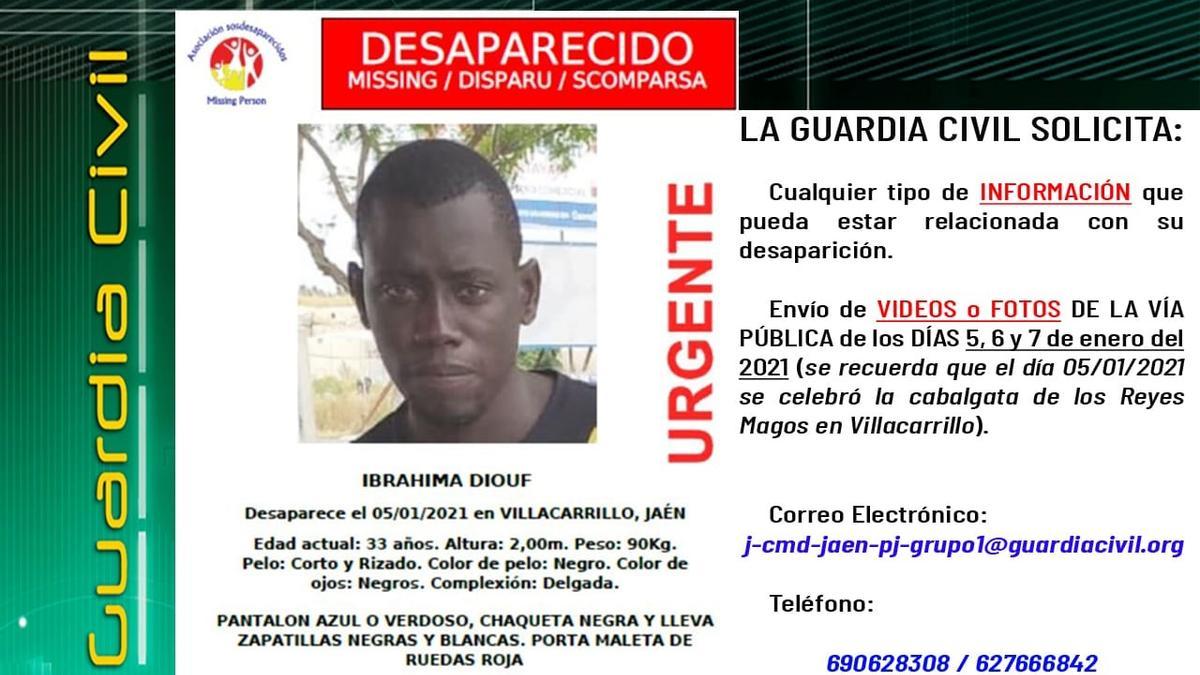 Detenido en Jaén el empresario agrícola para el que trabajaba Ibrahima Diouf, desaparecido en 2021 tras discutir con él
