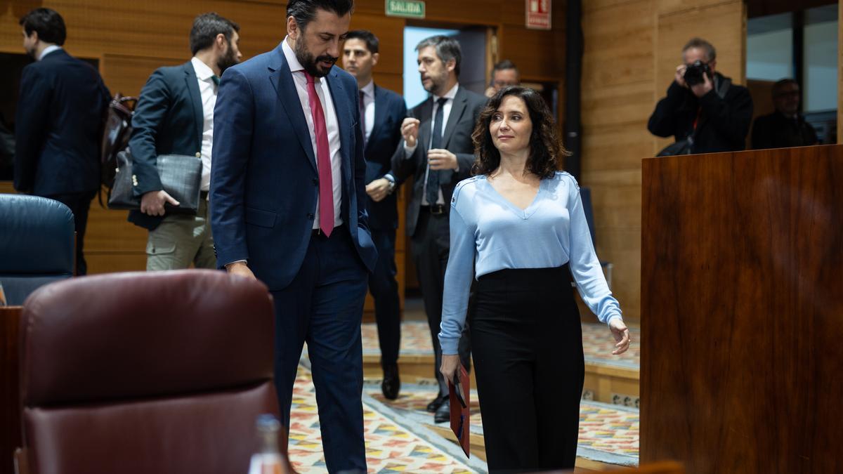 Ayuso, sobre los negocios de su pareja: «Quirón es de los mejores grupos sanitarios de Madrid»