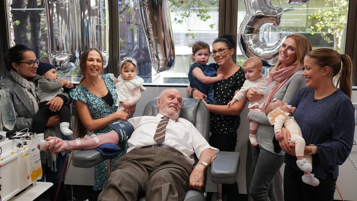 Muere a los 88 años el australiano que salvó a más de dos millones de bebés con donaciones de sangre