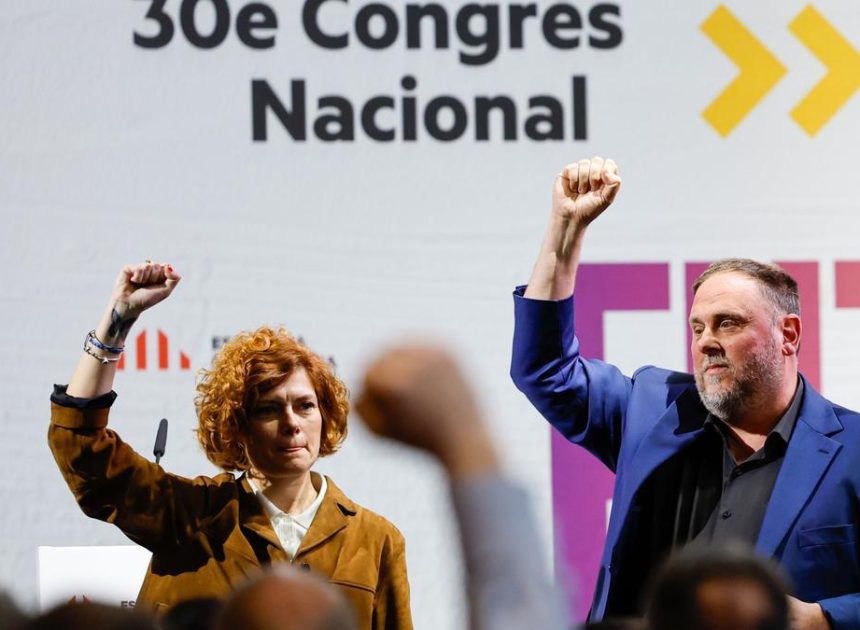 Junqueras obtiene el aval de la militancia para modelar una ERC «desacomplejada»