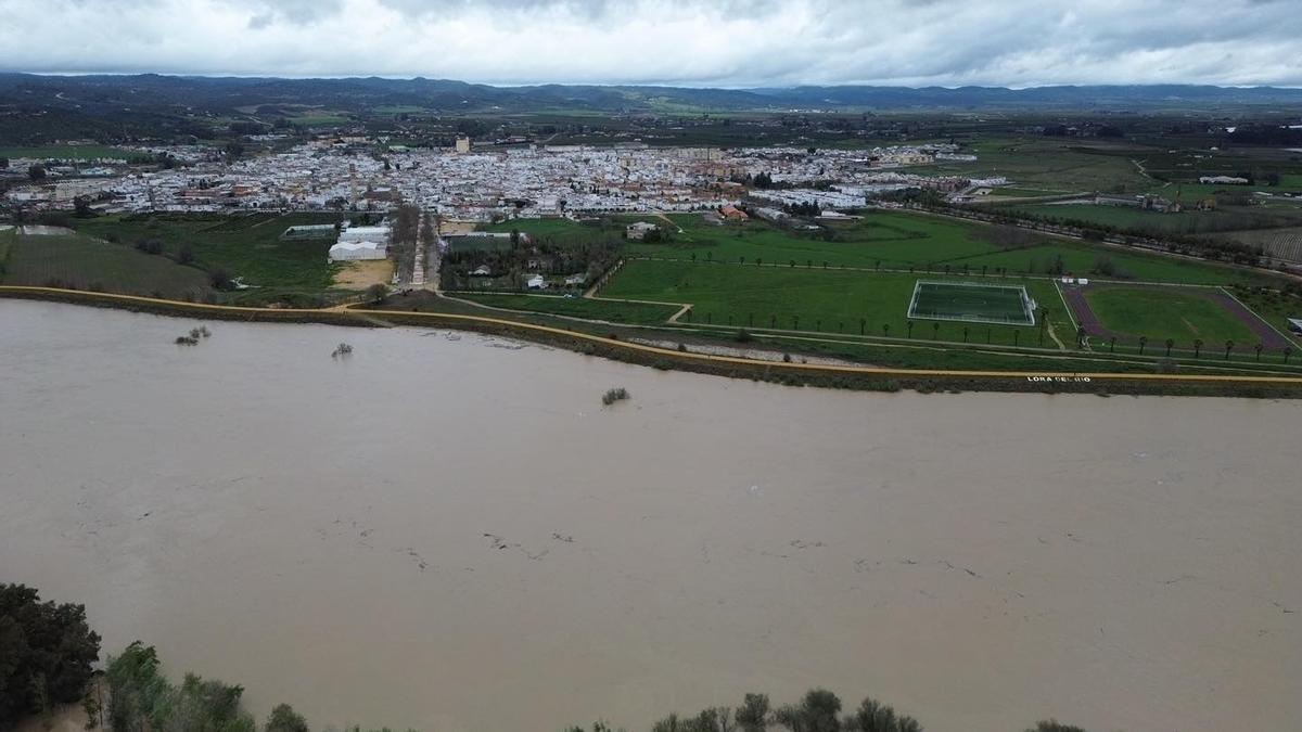 Un desaparecido en Málaga, desalojos en Sevilla y 10 ríos en nivel rojo en Andalucía en puertas de que llegue otro temporal