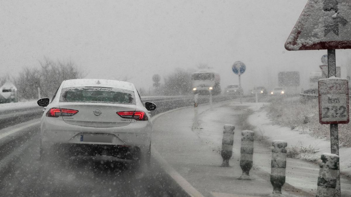 Aemet activa un aviso amarillo por posibles nevadas en la Sierra de Madrid