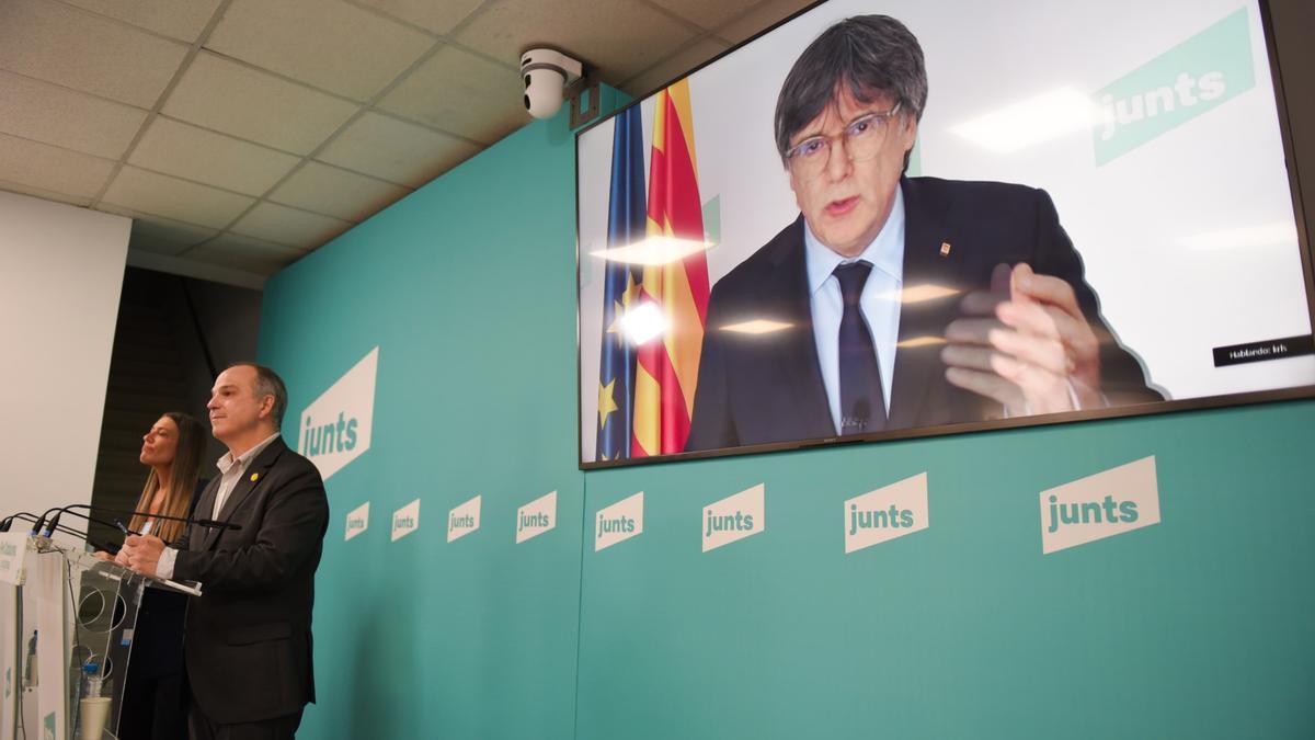 Puigdemont ve en el acuerdo sobre inmigración un «paso importante» para recomponer su relación en el Gobierno