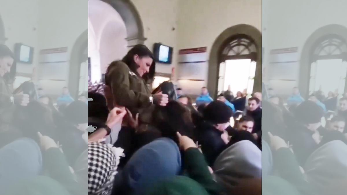 Dos detenidos en una protesta contra Macarena Olona en la Universidad de Granada