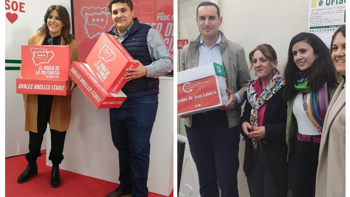 El PSOE de Jaén y de Cádiz confían su liderazgo a Latorre y a Ruiz Boix en unas primarias que parten el partido en dos