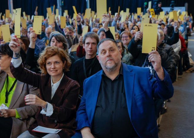 Junqueras entierra el clima de guerra interna en el final del congreso de ERC