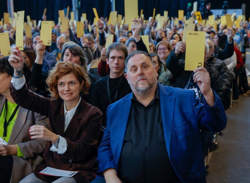 Junqueras entierra el clima de guerra interna en el final del congreso de ERC