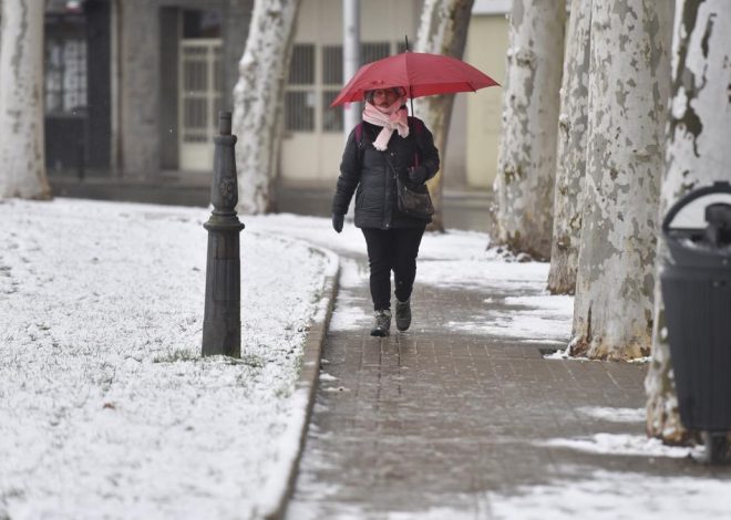 España se enfrenta a un ‘episodio invernal’ hasta el domingo: Aemet activa hoy avisos por nieve, heladas o lluvia en 12 comunidades