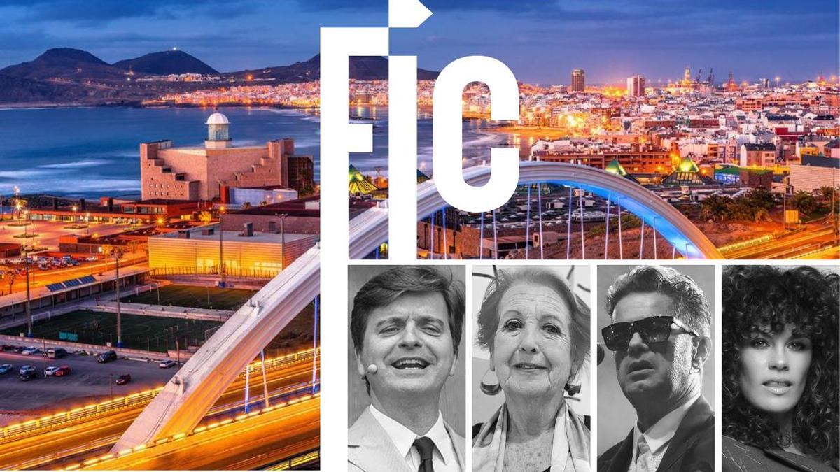 Santiago Auserón, Marc Giró, Rosa María Calaf y Mel Ömana, en el Festival de las Ideas y la Cultura de elDiario.es en Las Palmas de Gran Canaria