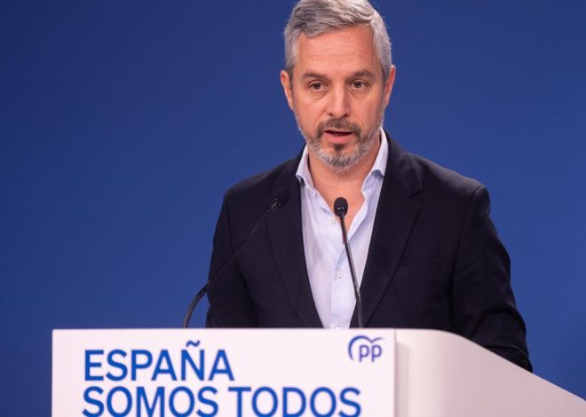 El PP descarta apoyar el plan del Gobierno sobre los aranceles