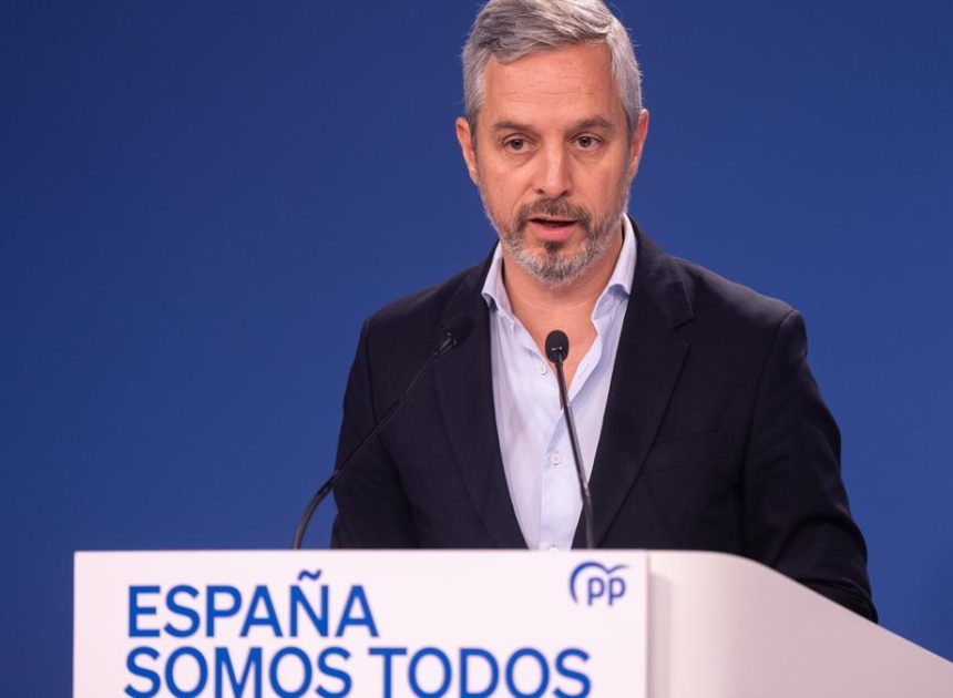 El PP descarta apoyar el plan del Gobierno sobre los aranceles