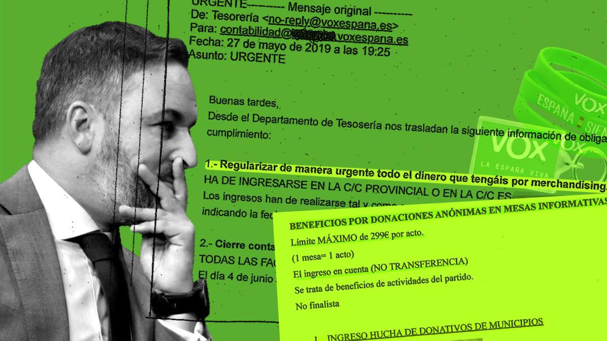 Las cuentas de Vox: trampas burdas, manual para maquillar ingresos y un millón de euros en multas