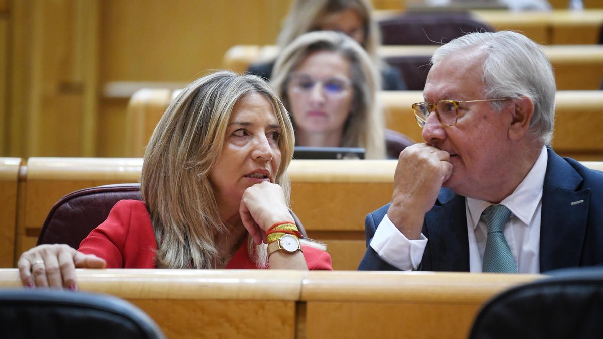 El rodillo del PP reprueba a Montero en el Senado entre críticas por inoportunos: «El problema es Trump, abran los ojos carajo»