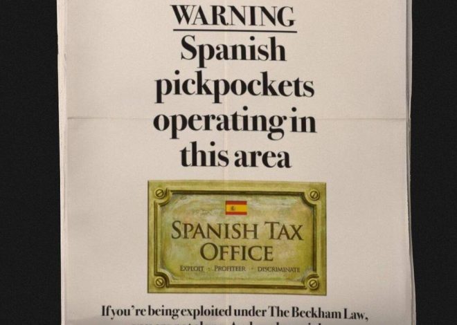Hacienda rechaza la «injuriosa» acusación de «carterista» por la Ley Beckham: solo ha habido un 0,5% de inspecciones
