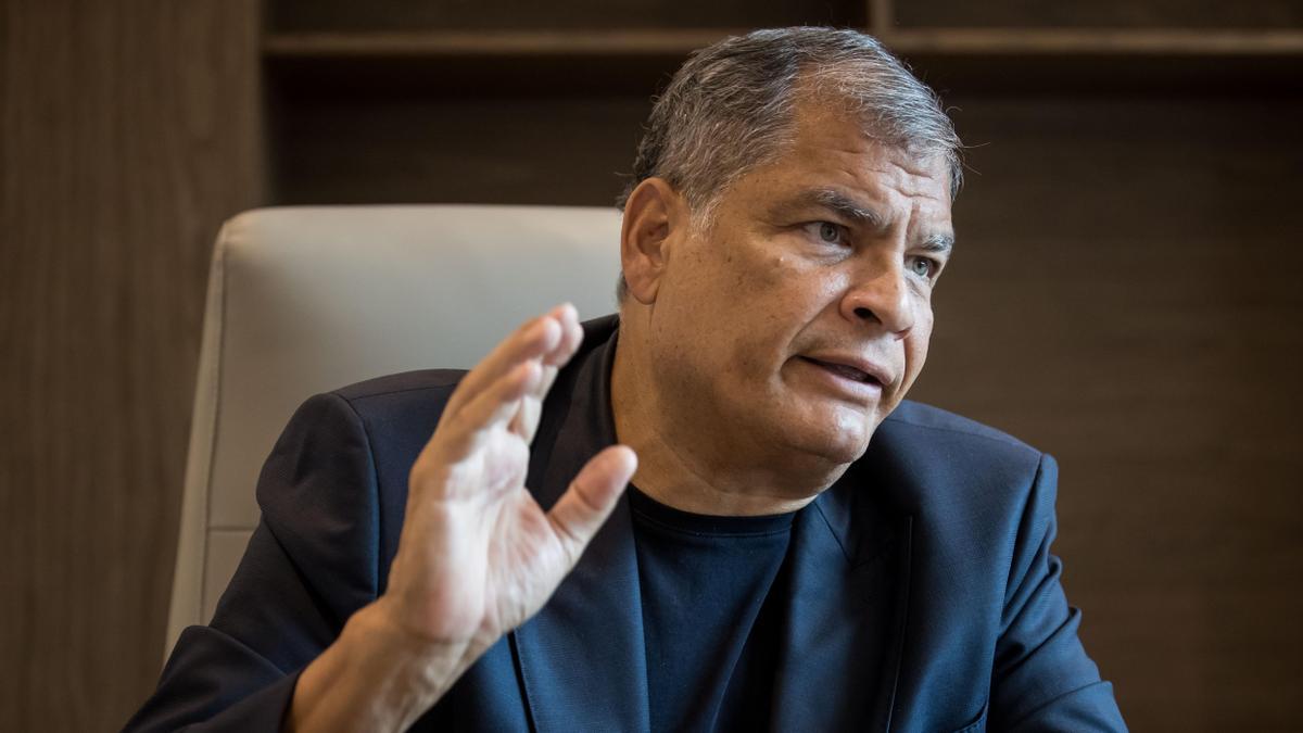 Rafael Correa: «La doble moral respecto a Venezuela y Ecuador es vomitiva»