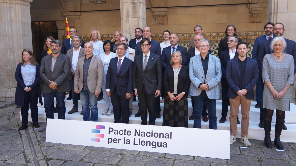 El Pacto Nacional por el catalán arranca sin el apoyo de Junts ni CUP