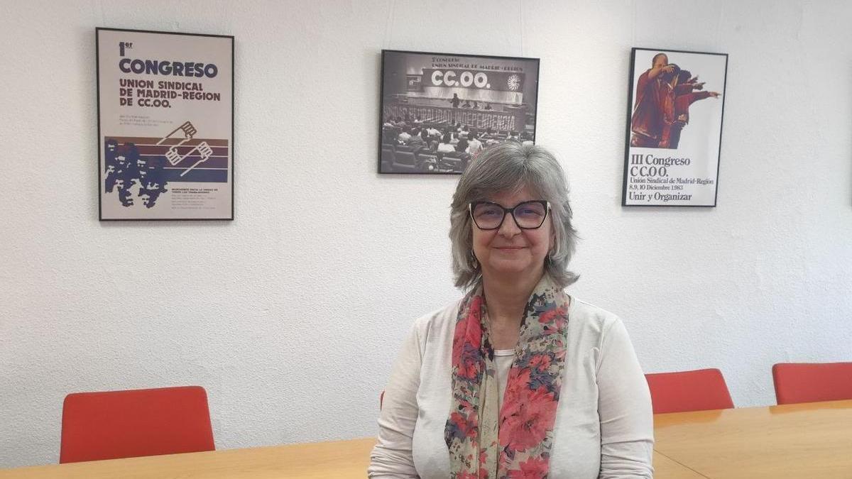 Paloma López, la mujer de consenso al frente de CCOO en Madrid: «Ayuso ataca a los sindicatos porque no nos conoce»