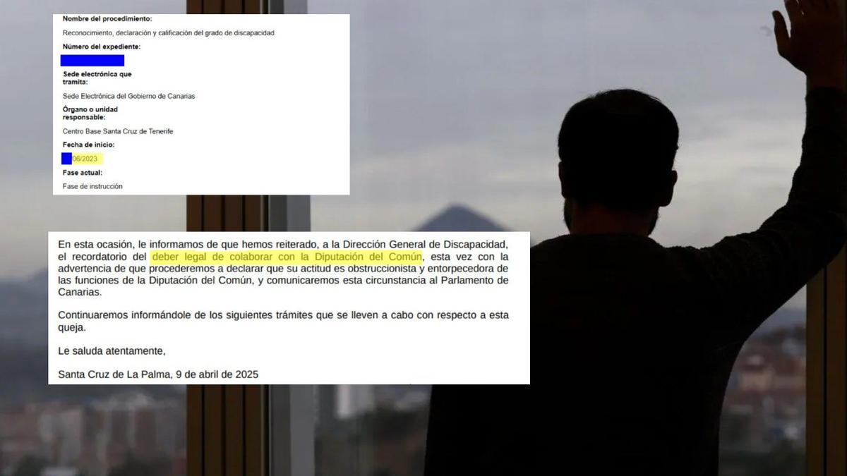 Tiene 33 años, padece un TOC y lleva dos años esperando en Tenerife una valoración de discapacidad para poder trabajar