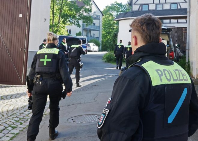 Alemania lanza una gran operación policial contra un grupo de extrema derecha