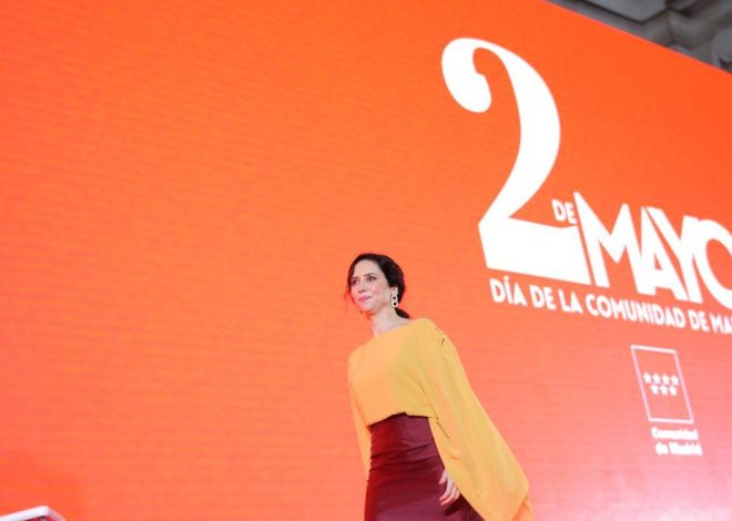 Ayuso centra el Dos de Mayo en atacar a Sánchez por el apagón