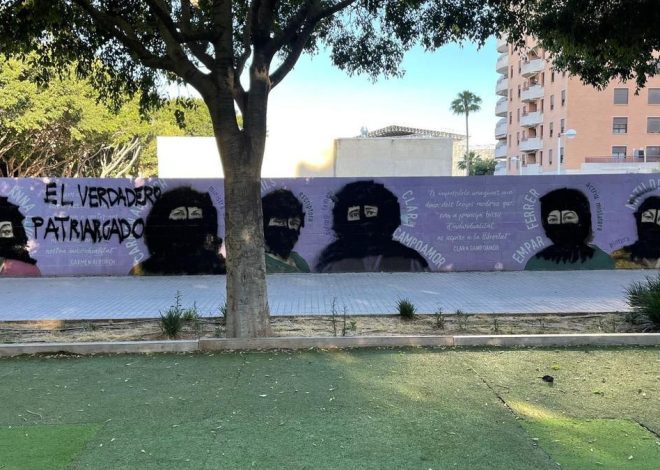 Vandalizan en Mislata un mural dedicado a mujeres relevantes de la historia