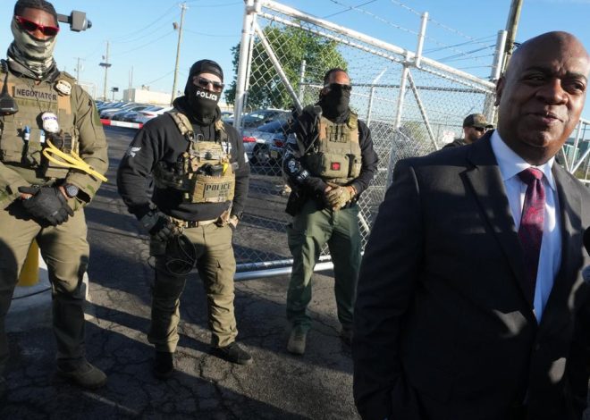 Arrestado el alcalde de Newark por protestar contra un centro de detención de migrantes
