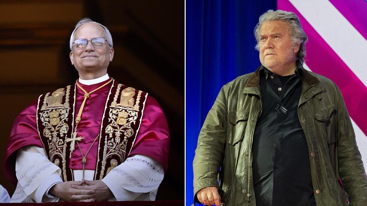 León XIV, un papa en la lista negra de Steve Bannon: «Por desgracia es de los más progresistas»