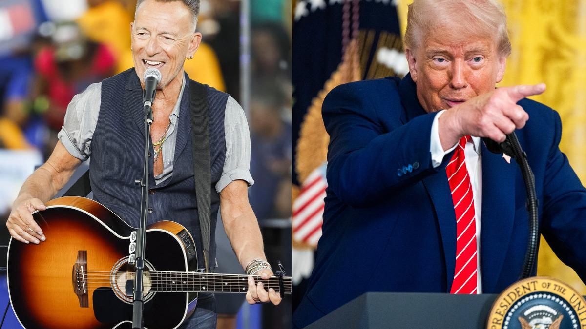 Trump no suelta el brazo de Bruce Springsteen: ahora pide que se le investigue por apoyar a Kamala Harris