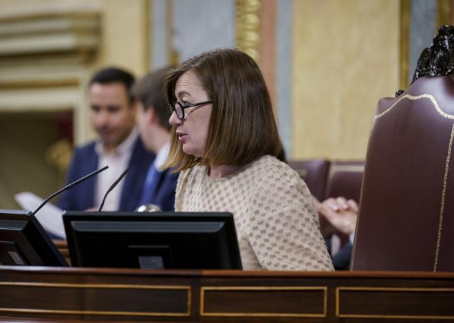 Armengol critica al PP por utilizar el Senado para contraponer al Congreso: «Es tiempo perdido»