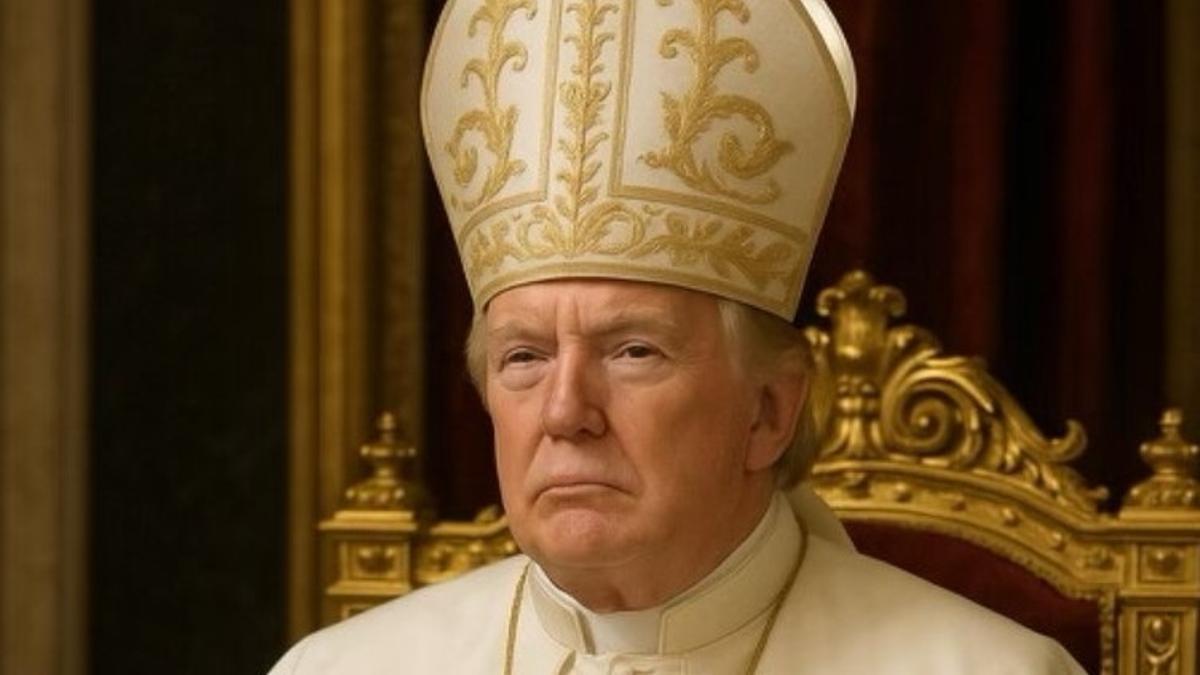 ¿Dejarán impune la Iglesia, Vox y Abogados Cristianos el disfraz blasfemo de Trump?