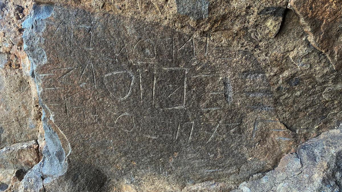 La escritura líbico-bereber desapareció en Gran Canaria cinco siglos antes de la Conquista del Archipiélago