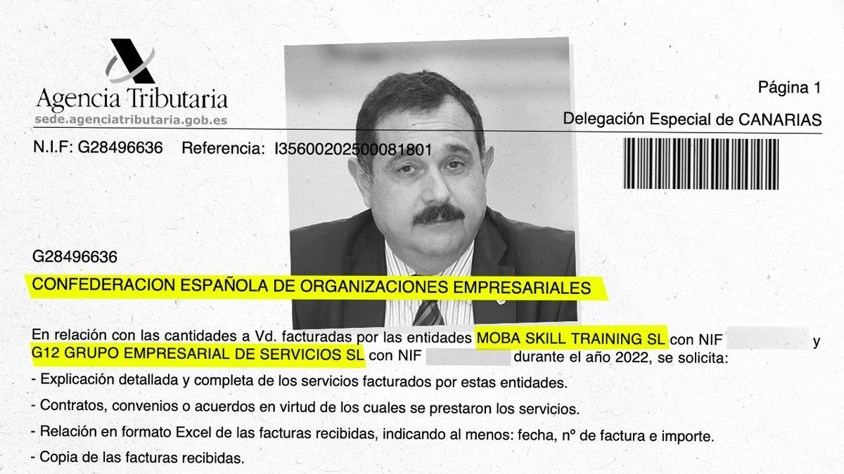 Hacienda investiga contratos de la CEOE a un miembro de su directiva y ex dirigente del PP gallego