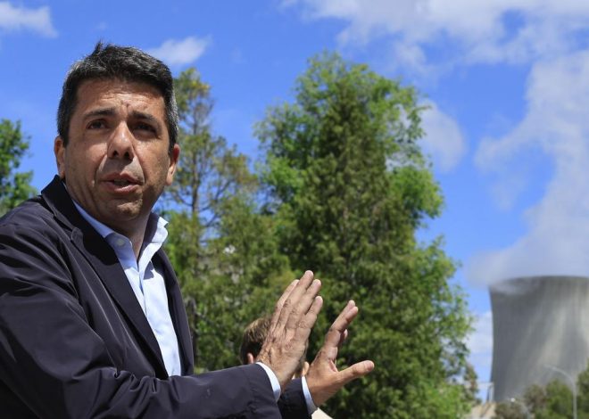 Mazón anuncia la eliminación de tasas autonómicas y ‘ecotasas’ a la energía nuclear