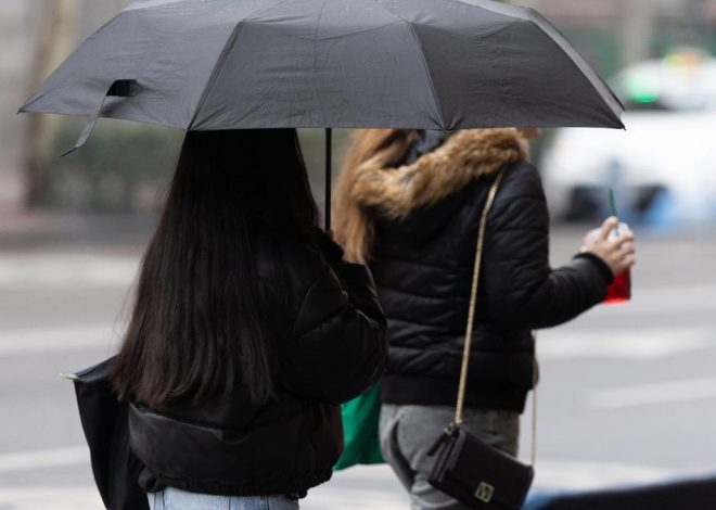 Las lluvias bajan de intensidad este viernes en Madrid antes del regreso de las tormentas el fin de semana