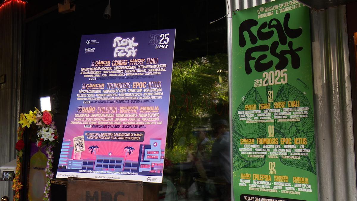 Festivales patrocinados por vapeadores: la Asociación Española contra el Cáncer pide no dar licencias a estos eventos