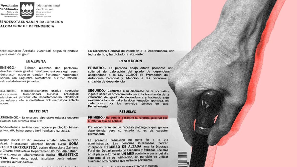 Nerea se topa con un agujero en la ley de dependencia: «No valoran a mi padre hasta que acabe el proceso oncológico»