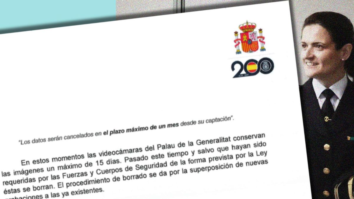 La jefa de seguridad del Palau borró las grabaciones del día de la DANA a los 15 días pese a las diligencias abiertas y las sospechas sobre Mazón