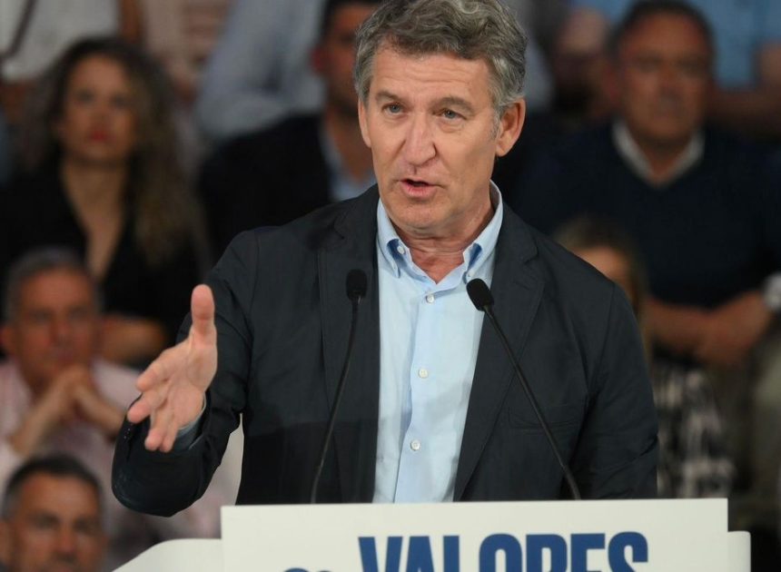 Feijóo se olvida de Gürtel y Kitchen y dice que el Gobierno actual es el «más corrupto» de la historia
