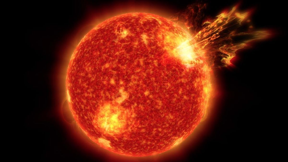 La Agencia Espacial Española advierte de de la llegada de una potente eyección solar a la Tierra