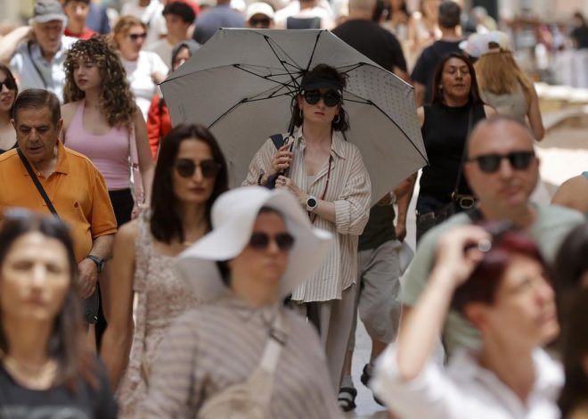 La Aemet activa avisos por altas temperaturas en nueve comunidades antes de la ola de calor