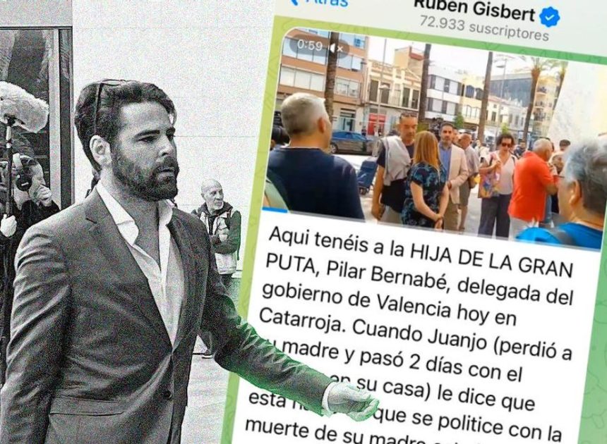 El abogado de una acusación de la DANA llama «hija de la gran puta» a la delegada del Gobierno, testigo clave en la causa