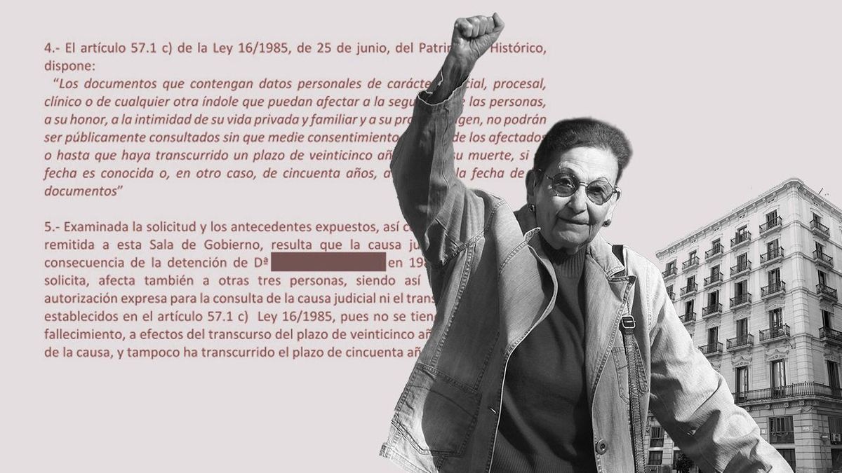 Las trabas de los archivos para que Blanca Serra sepa qué policías franquistas la torturaron: «Es muy frustrante»
