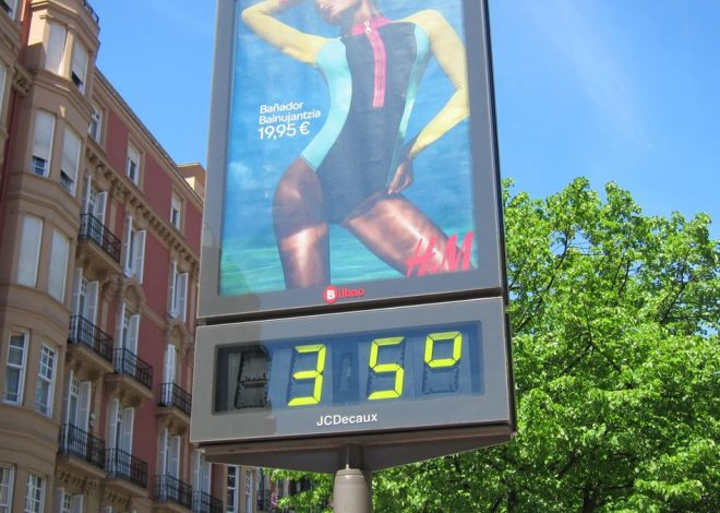 Altas temperaturas en el fin de semana en Madrid: se alcanzarán los 35 grados