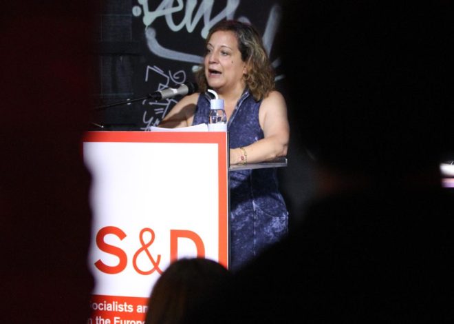 Iratxe García, jefa de los socialdemócratas en la Eurocámara, desde Budapest: «Prohibir el Orgullo es una vergüenza europea»