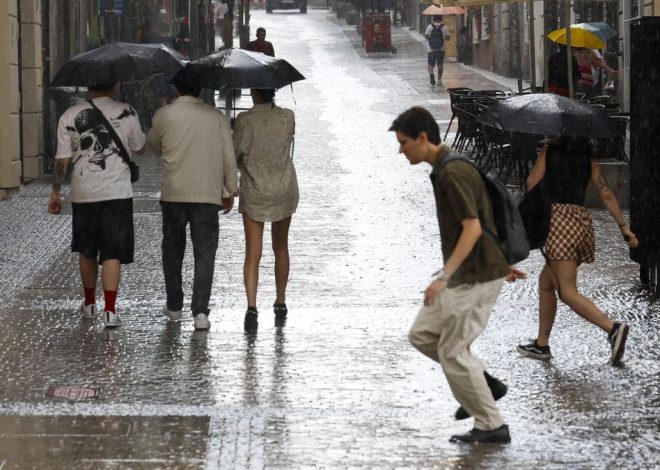 La dana aún complicará el tiempo en varias comunidades con lluvias, tormentas y granizo