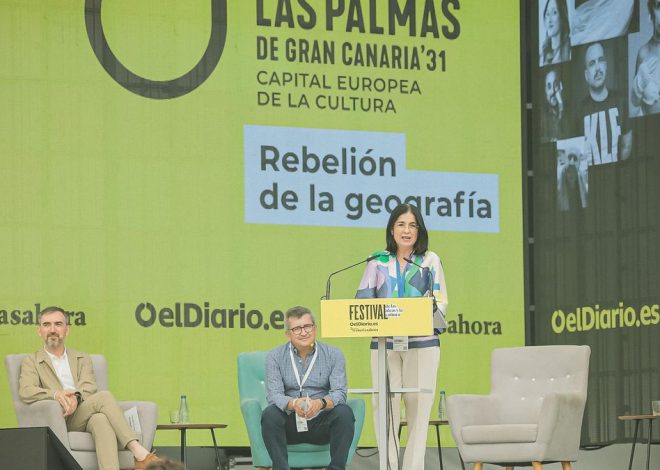 Carolina Darias: «Soñamos con ser capital europea de la cultura en 2031 con una ciudad hermosa, sostenible e inclusiva»