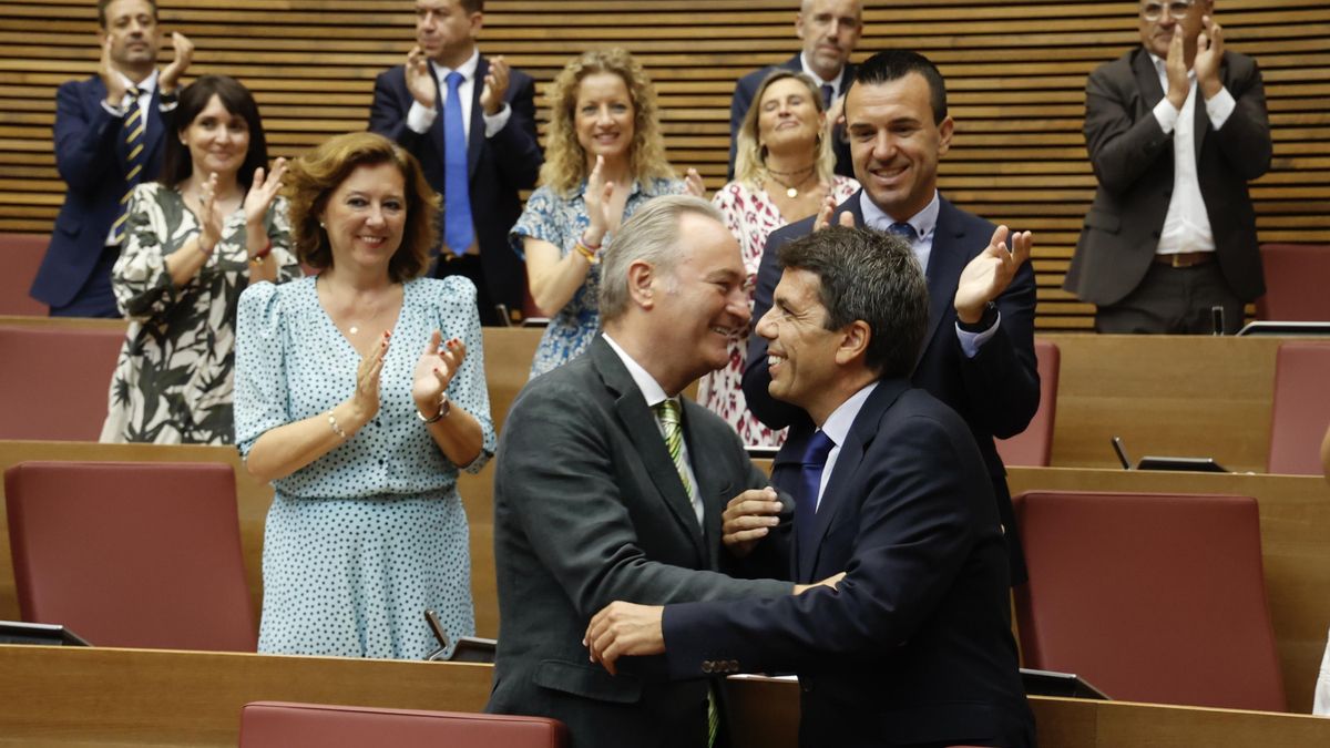 Mazón pulveriza con sus comidas el límite de menús a 20 euros que impuso su predecesor del PP en la Generalitat